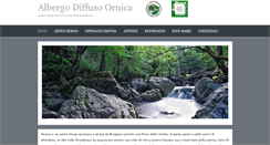 Desktop Screenshot of albergodiffusoornica.it